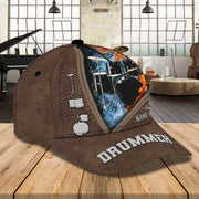 Personalized Name Drum10 Classic Cap - YL97
