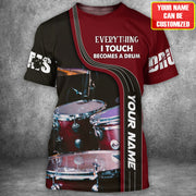 Personalized Name Drum13 All Over Printed Unisex Shirt