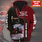 Personalized Name Drum13 All Over Printed Unisex Shirt