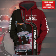 Personalized Name Drum13 All Over Printed Unisex Shirt