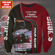 Personalized Name Drum13 All Over Printed Unisex Shirt
