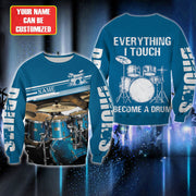 Personalized Name Drum15 All Over Printed Unisex Shirt