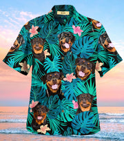 Rottweiler Pattern Hawaii Shirt