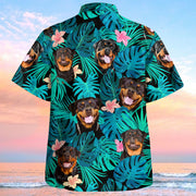 Rottweiler Pattern Hawaii Shirt