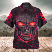 Skull Lava Pink Version Hawaii Shirt