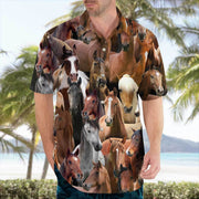 A Bunch Of Horses Hawaii Shirt