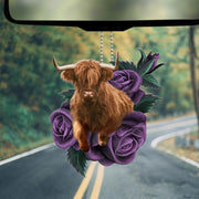 Highland cattle Hanging Ornament