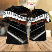 Personalized Name Piano NP13 All Over Printed Unisex Shirt