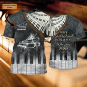 Personalized Name Piano NP17 All Over Printed Unisex Shirt