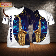 Personalized Name Saxophone NP1 All Over Printed Unisex Shirt