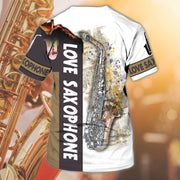 Personalized Name Saxophone NP5 All Over Printed Unisex Shirt