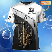 Personalized Name Saxophone NP6 All Over Printed Unisex Shirt