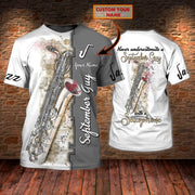 Personalized Name Saxophone NP11 All Over Printed Unisex Shirt