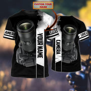 Personalized Name Camera NP11 All Over Printed Unisex Shirt