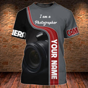 Personalized Name Camera NP13 All Over Printed Unisex Shirt