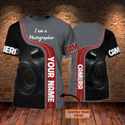 Personalized Name Camera NP13 All Over Printed Unisex Shirt