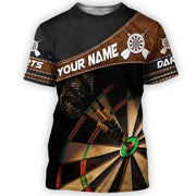 Personalized Name Darts All Over Printed Unisex Shirt