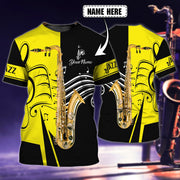 Personalized Name Saxophone NP13 All Over Printed Unisex Shirt
