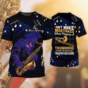 Personalized Name Saxophone NP16 All Over Printed Unisex Shirt