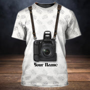 Personalized Name Camera NP16 All Over Printed Unisex Shirt