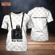 Personalized Name Camera NP16 All Over Printed Unisex Shirt