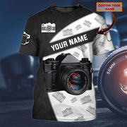 Personalized Name Camera NP20 All Over Printed Unisex Shirt