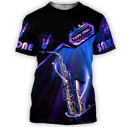 Personalized Name Saxophone NP19 All Over Printed Unisex Shirt