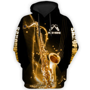 Personalized Name Saxophone 2 All Over Printed Unisex Shirt