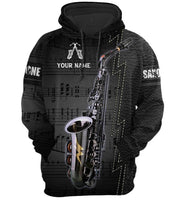 Personalized Name Saxophone 3 All Over Printed Unisex Shirt