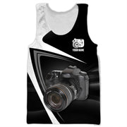 Personalized Name Camera NP25 All Over Printed Unisex Shirt
