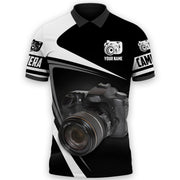 Personalized Name Camera NP25 All Over Printed Unisex Shirt