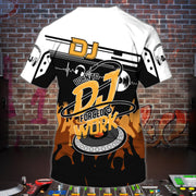 Personalized Name DJ1 All Over Printed Unisex TShirt - YL97