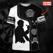 Personalized Name Darts Player NP15 All Over Printed Unisex Shirt