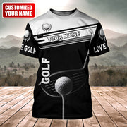 Personalized Name Golf Q5 All Over Printed Unisex Shirt