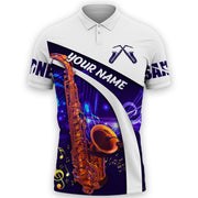 Personalized Name Saxophone 8 All Over Printed Unisex Shirt
