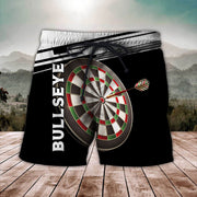 Personalized Name Darts Bulls Eye All Over Printed Unisex Shirt