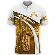 Personalized Name Saxophone 9 All Over Printed Unisex Shirt