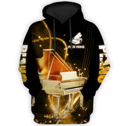 Personalized Name Piano Q4 All Over Printed Unisex Shirt