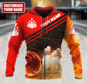 Personalized Name Bowling Q8 All Over Printed Unisex Shirt