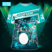 Personalized Name Drum23 All Over Printed Unisex TShirt