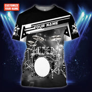 Personalized Name Drum27 All Over Printed Unisex TShirt