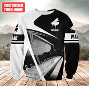 Personalized Name Piano Q8 All Over Printed Unisex Shirt Q140403