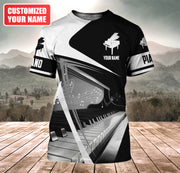Personalized Name Piano Q8 All Over Printed Unisex Shirt Q140403