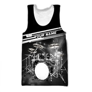 Personalized Name Drum27 All Over Printed Unisex TShirt