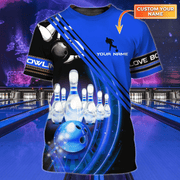 Personalized Name Bowling Player All Over Printed Unisex Shirt - LP03