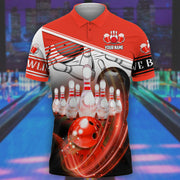 Personalized Name Bowling Player All Over Printed Unisex Shirt - LP01