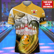 Personalized Name Bowling Player All Over Printed Unisex Shirt - LP02