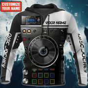 Personalized Name DJ 47 All Over Printed Unisex Shirt P220402