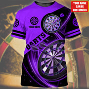 Personalized Name Darts Player All Over Printed Unisex Shirt - LP08