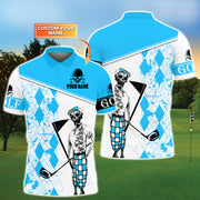 Personalized Name Golf All Over Printed Unisex Shirt - LP02